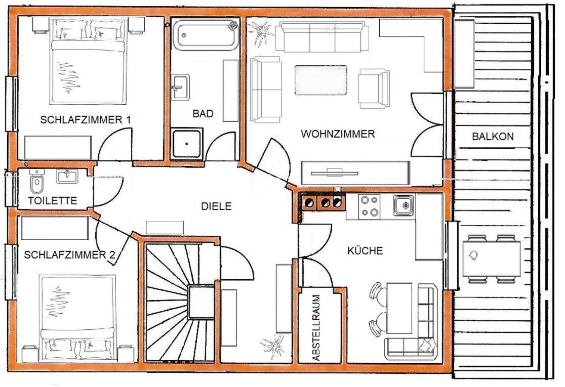 Appartement Panorama Grobming Eksteriør billede